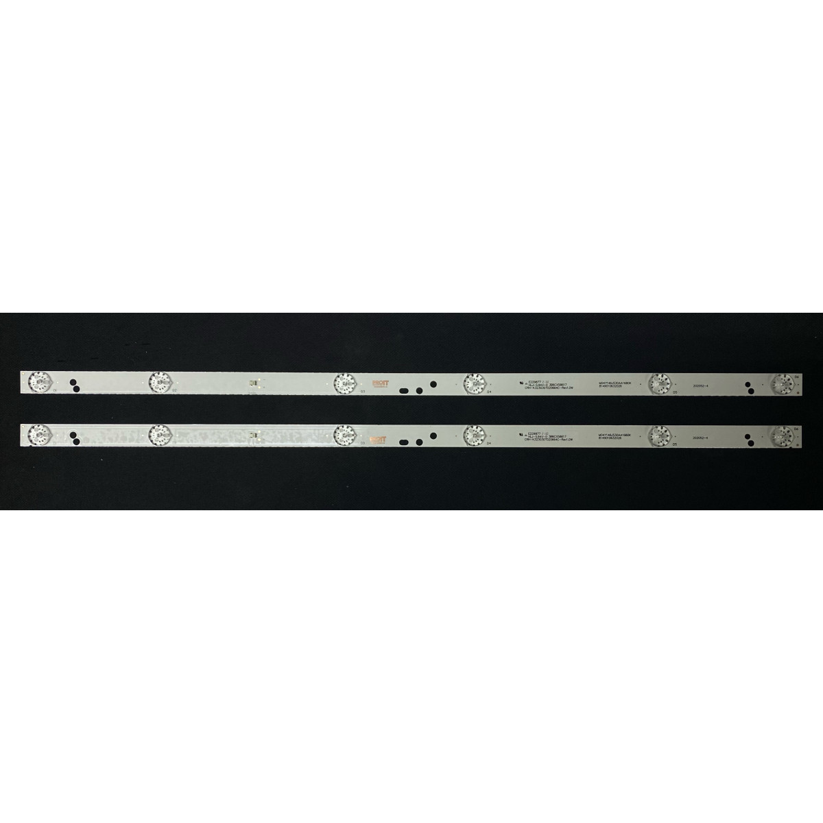 LED Backlight Strip other brands 32" - 2 strips x 6 LEDs - 3V - 585mm - CRH-K323030T020664C-Rer1.0W