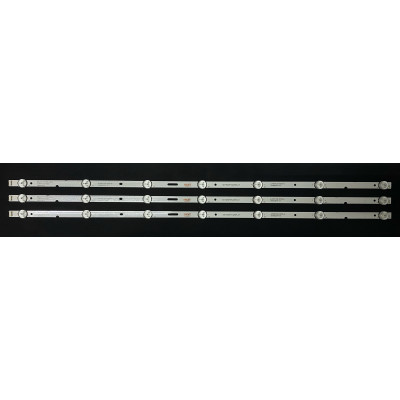 Más márkák 40" LED háttérvilágítás TV készlet - 3 darab x 7 LED - 3V - 720mm - MS-L1717 V1 - JL.D40071330-001DS-M