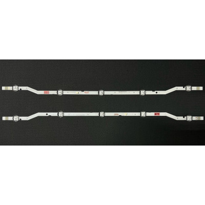 LED Backlight Strip Samsung 32" - 2 strips x 5 LEDs - 3V - curved - V8DN-320SM0-R1 - V5DN-320SM0-R5 - 2-Pin connector