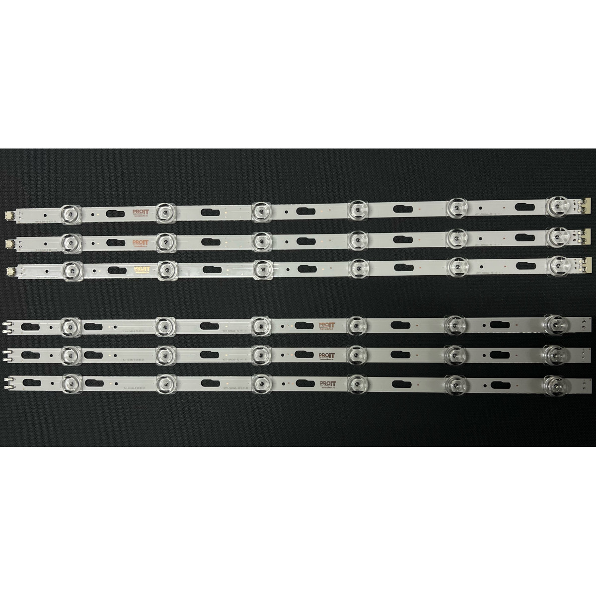 Комплект ленти Samsung 50" - 3 ленти x 12 LED (6 + 6) - 3V - 963mm - V0T7-500SMA-R0 + V0T7-500SMB-R0 - JL.D500C1330-408AL/R-M AR