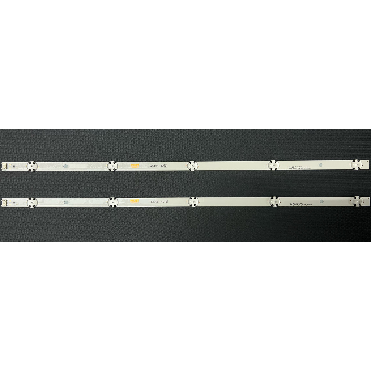 LED Backlight Strip LG 32" - 2 strips x 5 LEDs - 32LH51_HD, HD_LF51, LG Innotek Direct32 2 strips x 5 LEDs, 32LF510U, 3V, 590mm