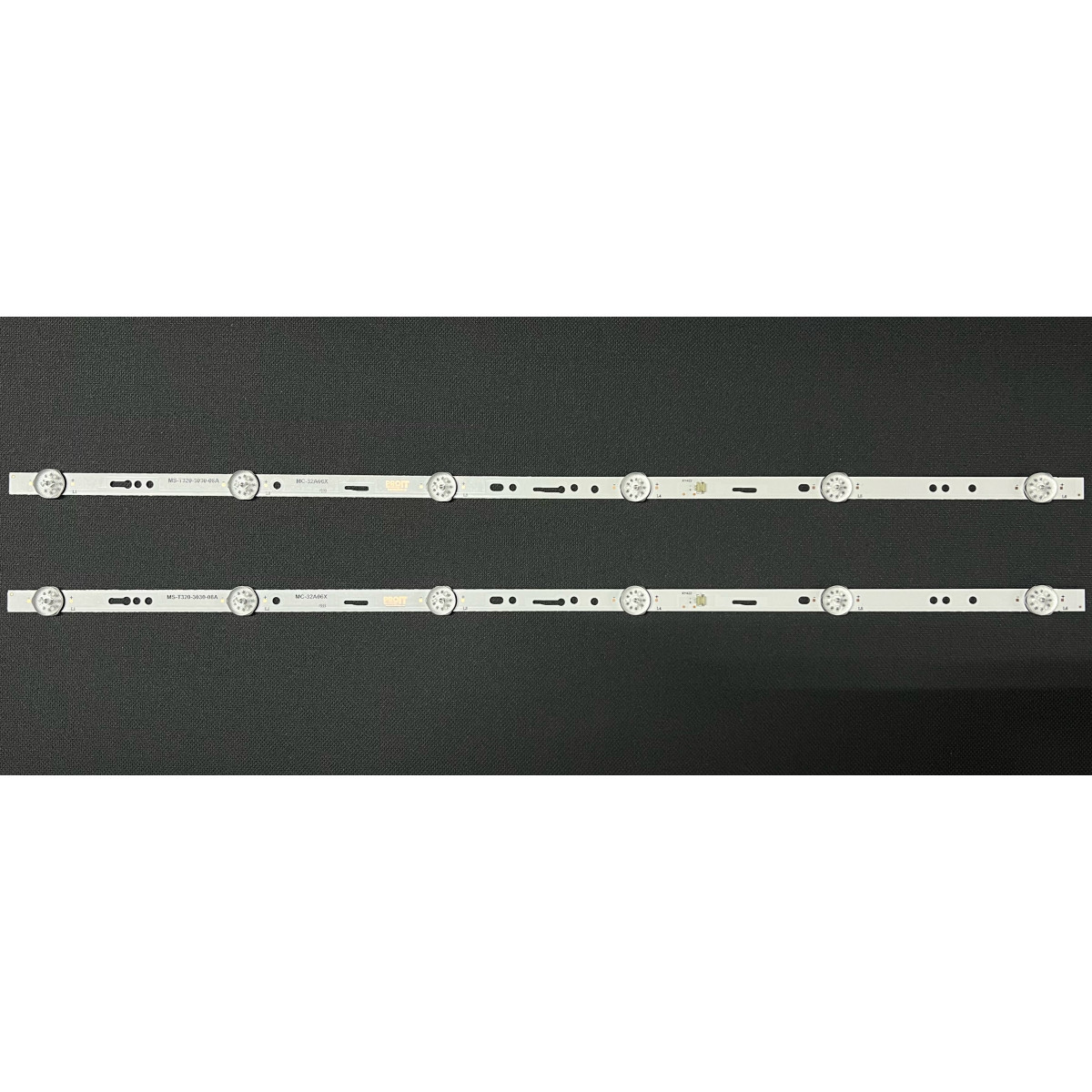 LED Backlight Strip other brands 32" - 2 strips x 6 LEDs - 3V - 575mm - MS-L2430 V2 - JL.D32061330-315AS-M_V01