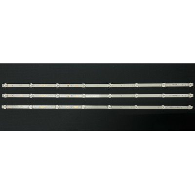 Más márkák 40" LED háttérvilágítás TV készlet - 3 darab x 8 LED - 6V - 737mm - MS-L1795 V2 - HL-00390A30-0402S-07 A0