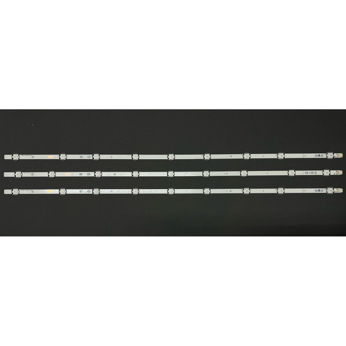 LED Backlight Strip other brands 40" - 3 strips x 9 LEDs, 2A + 1B, 3V, 745mm