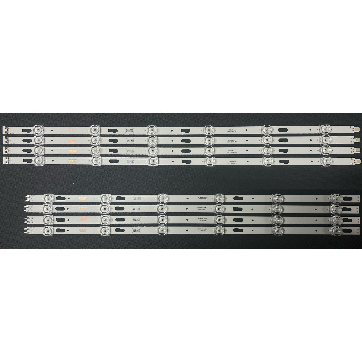 LED Backlight Strip Samsung 58" - 4 strips x 12 LEDs - (4A x 6) + (4B x 6) - 3V - 1085mm  - V0T7-580SMA-R0 + V0T7-580SMB-R0