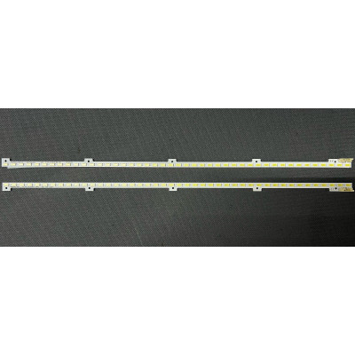 LED Backlight Strip Samsung 32" - 2 strips side x 44 LEDs - 3V - 348mm - 2011SVS32_456K_H1_1CH_PV_LEFT44 / RIGHT44