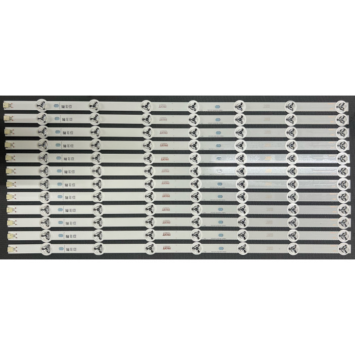 Panasonic 55" TV LED háttérvilágítás készlet - 12 darab x 7 LED - 3V - 570mm - 550DLED_SLIM_REV01_20141224