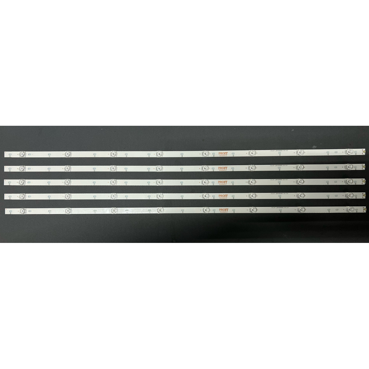 Комплект ленти Philips 43" - 5 ленти x 8 LED - 3V - 830mm - LBM430M0801-EU-1(0) - LBM430M0801-EN-1(0) - IC-A-AOAG43DA96