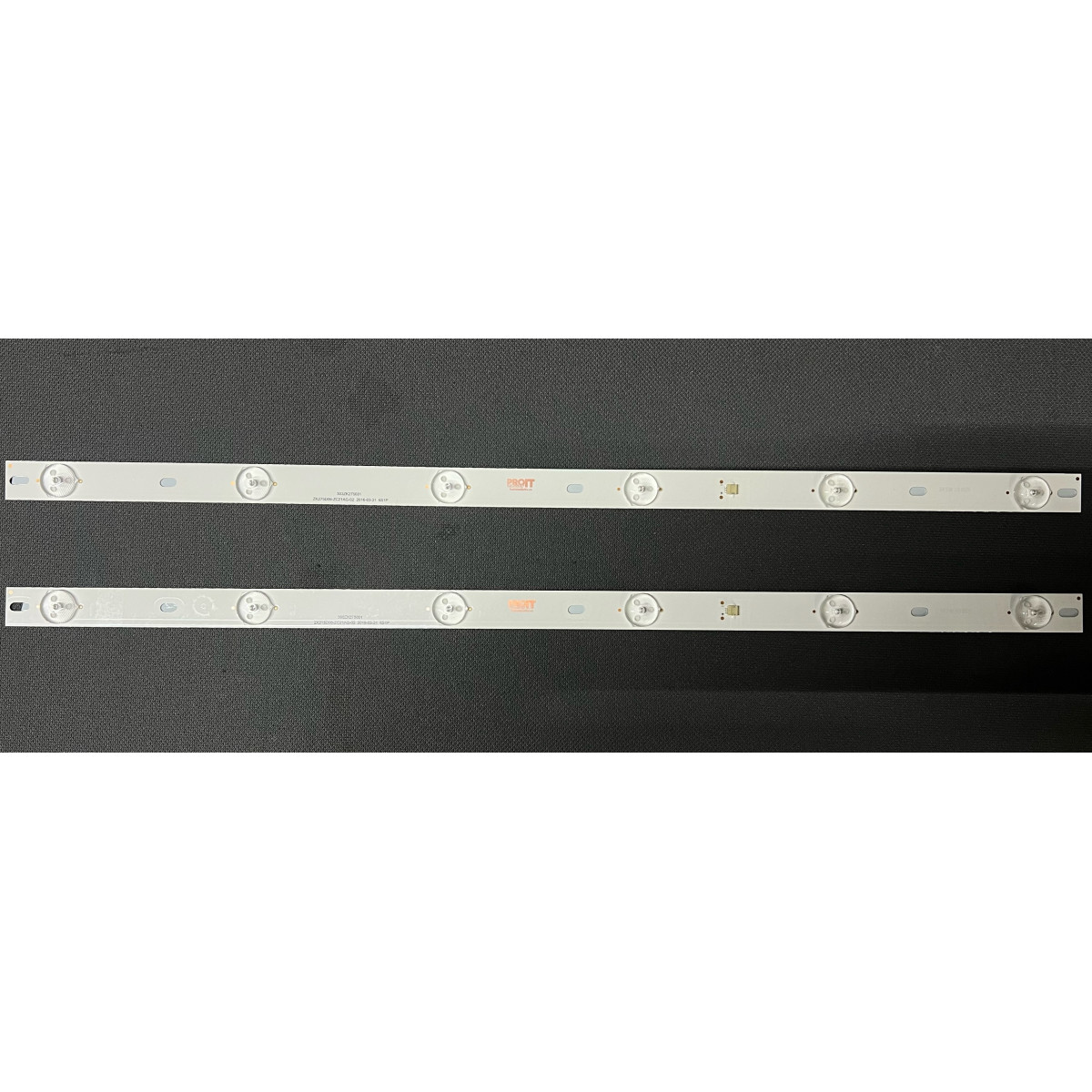 Más márkák 28" LED háttérvilágítás TV készlet - 2 darab x 6 LED - 3V - 493mm - ZK275D06-ZC21AG-02 - JL.D28061330-114AS-M