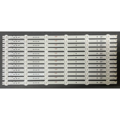 LED Backlight Strip Sony 46" - 12 strips x 6 LEDs - 3V - SVG460AB1_REV3_121121