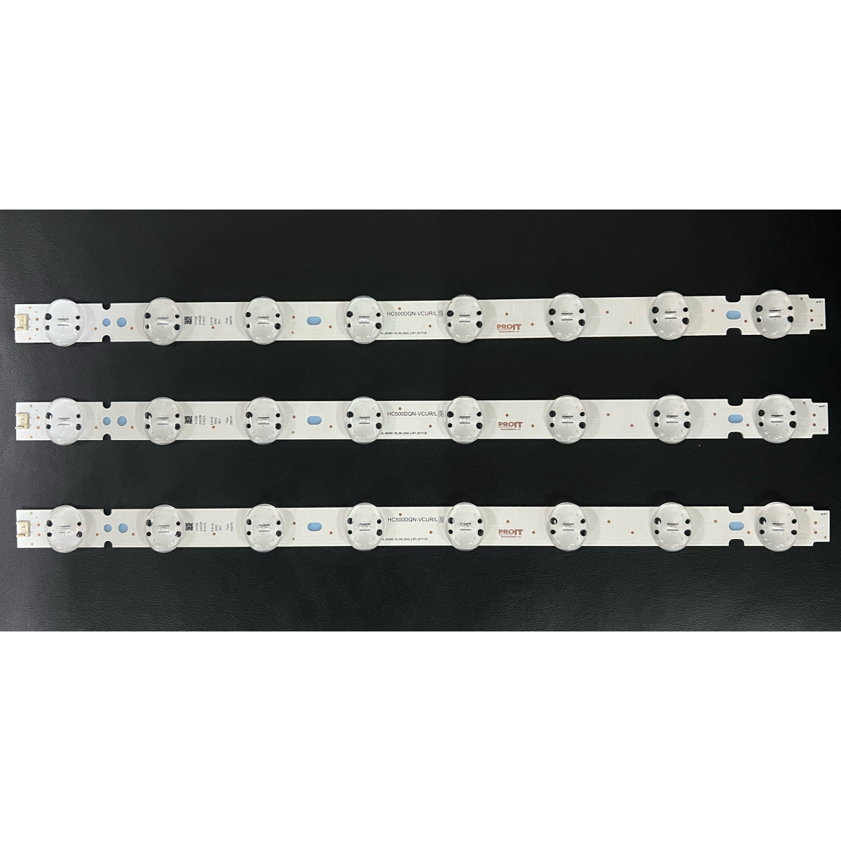 Комплект ленти LG 50" - 3 ленти x 8 LED - 6V - 520mm - SSC_50UK63/65_INX - HC500DQN-VCUR/L