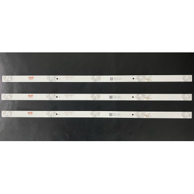 Más márkák 28" LED háttérvilágítás TV készlet - 3 darab x 5 LED - 3V - 503mm - JL.D27551235-017AS-M - JL.D27551235-392BS-M-V01