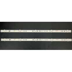 LED Backlight Strip other brands 24" - 2 strips x 5 LEDs - 3V - 440mm - ZK236D05-ZC21FG-06 - CRH-K243535T020557M