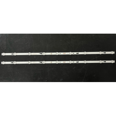 LED Backlight Strip Vortex 40" - 2 strips x 9 LEDs - 3V - 750mm - TCL40D09-ZC22AG-06E - 4C-LB400T-ZC1