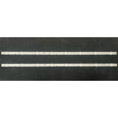 LED Backlight Strip LG 32" - 2 strips x 8 LEDs - 3V - 605mm - RF-AZ320026SR30-0801 A5