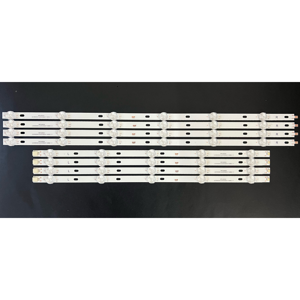 Комплект ленти Philips 50" - 4 ленти x 11 LED (6 + 5) - 3V - 972mm - EVERLIGHT LBM500M1101-ZV-2(HF)(O)