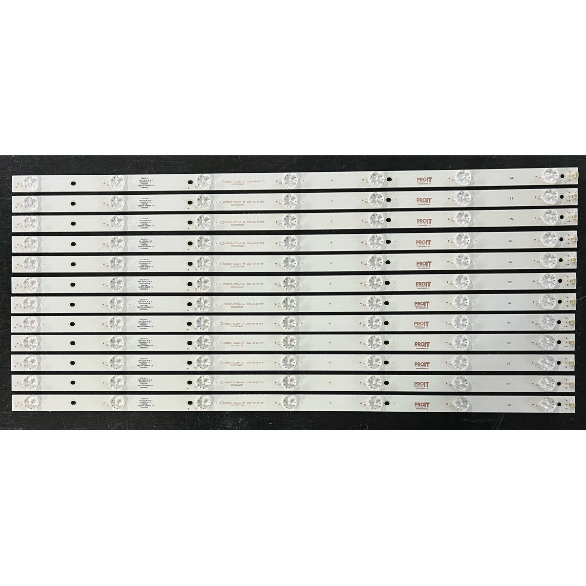 Más márkák 65" LED háttérvilágítás TV készlet - 12 darab x 7 LED - 6V - 615mm - MS-L1356 V2 - CX65D07-ZC22AG-04