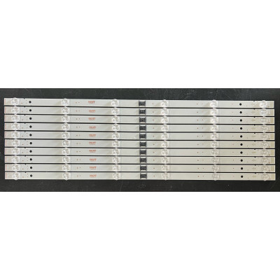 LED Backlight Strip Sony 55" - 10 strips x 6 LEDs - 3V - 565mm - I-5500SY80062-VC