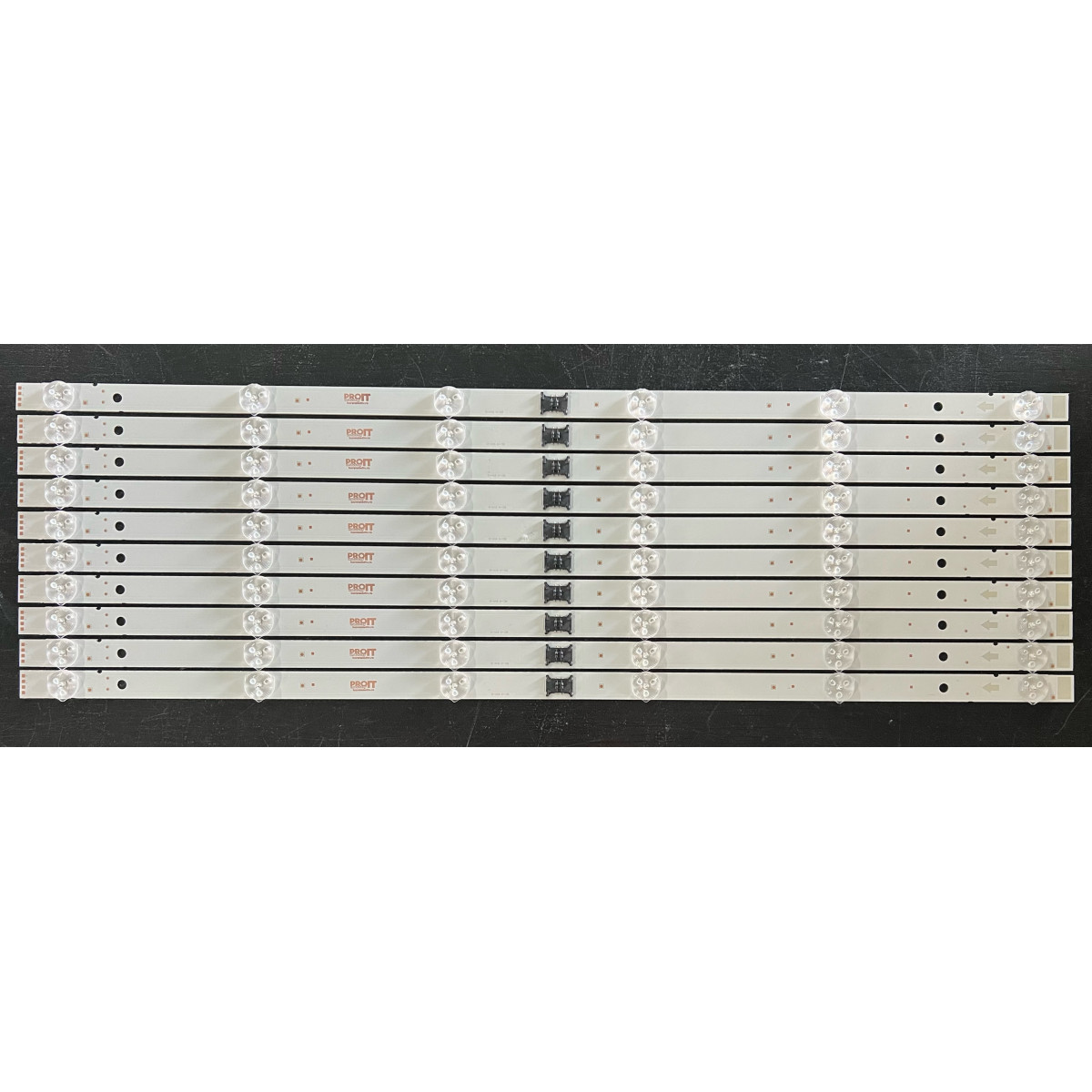 LED Backlight Strip Sony 55" - 10 strips x 6 LEDs - 3V - 565mm - I-5500SY80062-VC