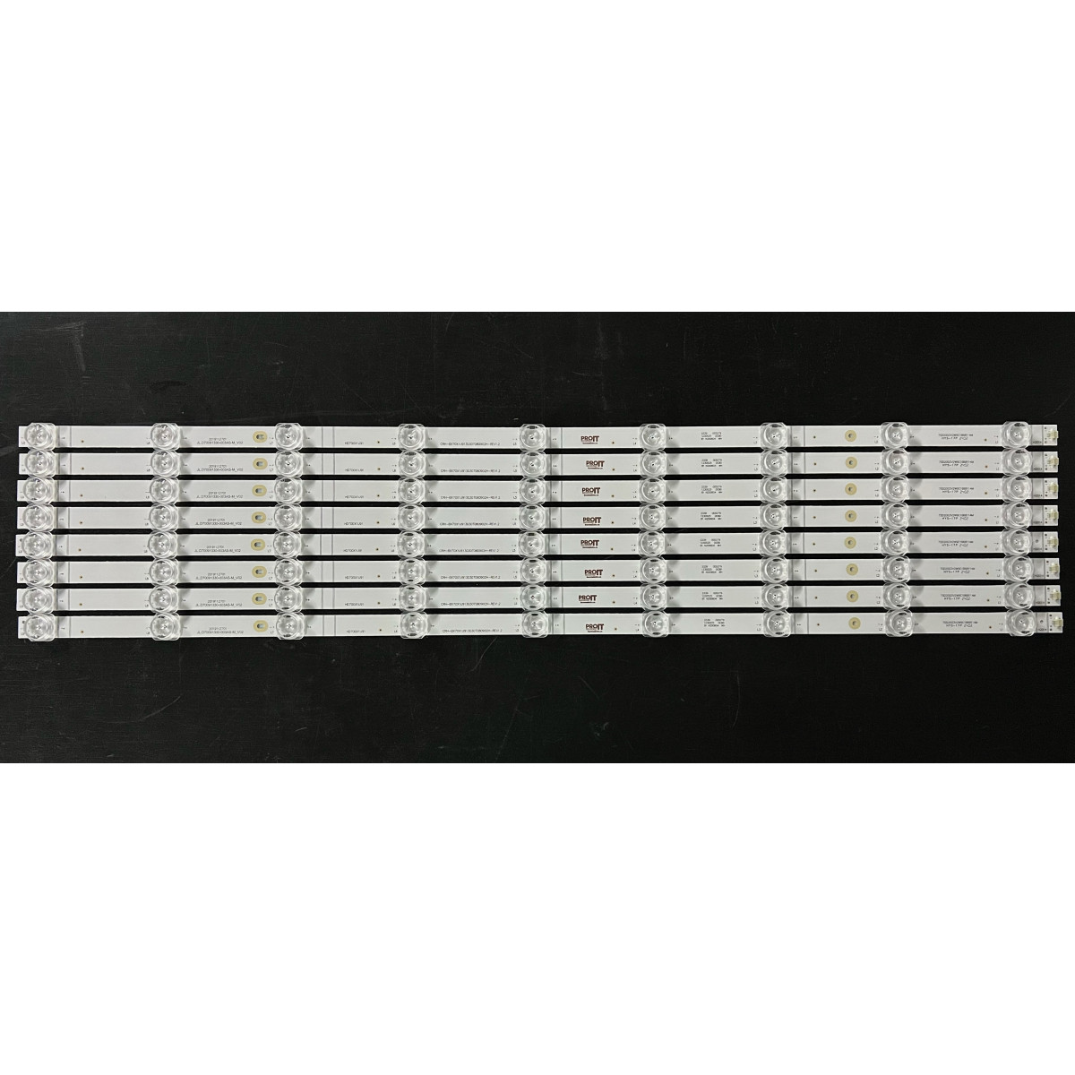 LED Backlight Strip Hisense 70" - 8 strips x 9 LEDs - 3V - 680mm - CRH-BX70X1U913030T080902H-REV1.2