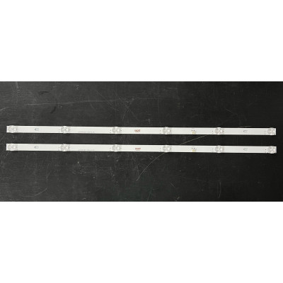 LED Backlight Strip other brands 32" - 2 strips x 6 LEDs - 3V - 568mm - JL.D31561330-170AS-M_V01