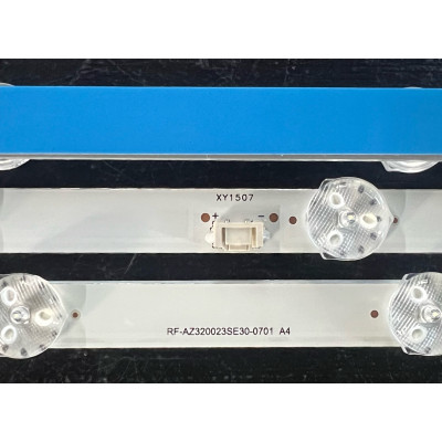 LED Backlight Strip other brands 32" - 2 strips x 7 LEDs - 3V - 545mm - RF-AZ320023SE30-0701 A4