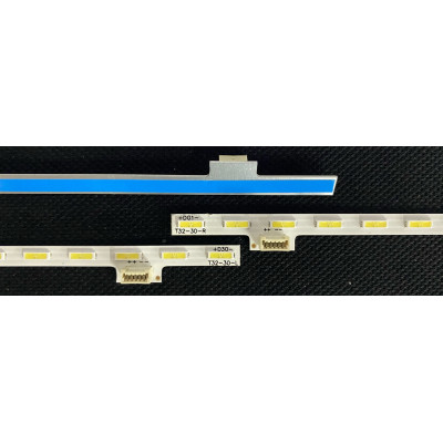 LED Backlight Strip Sony 32" - 2 strips side x 30 LEDs - 6V - 348mm - T32-30-L + T32-30-R
