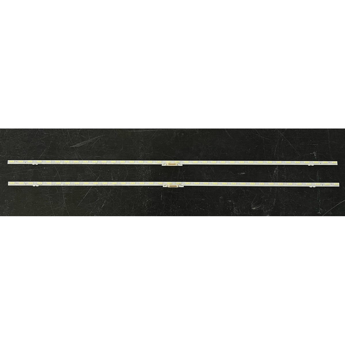 LED Backlight Strip Samsung 43" - 2 strips side x 36 LEDs - 3V - 466mm - BN96-52587A - LM-01040A - 43AU8K