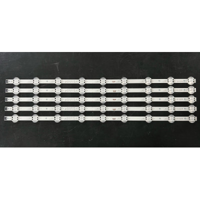 Комплект ленти LG 65" - 5 ленти x 9 LED - 6V - 715mm - SSC_Y19_Trident_65UM73