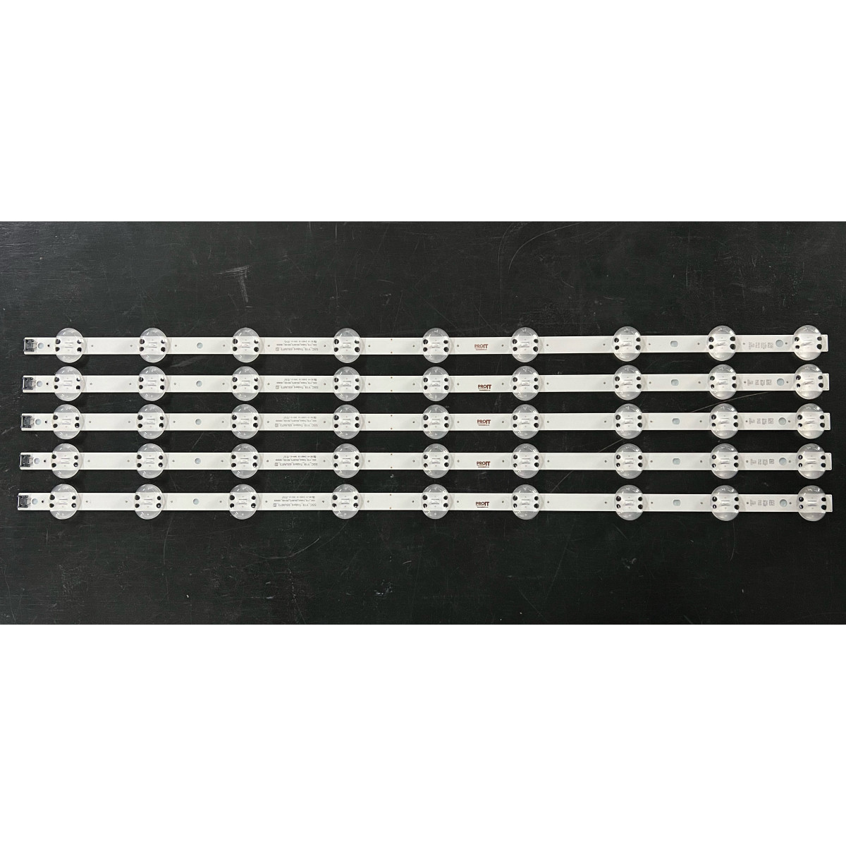 Комплект ленти LG 65" - 5 ленти x 9 LED - 6V - 715mm - SSC_Y19_Trident_65UM73