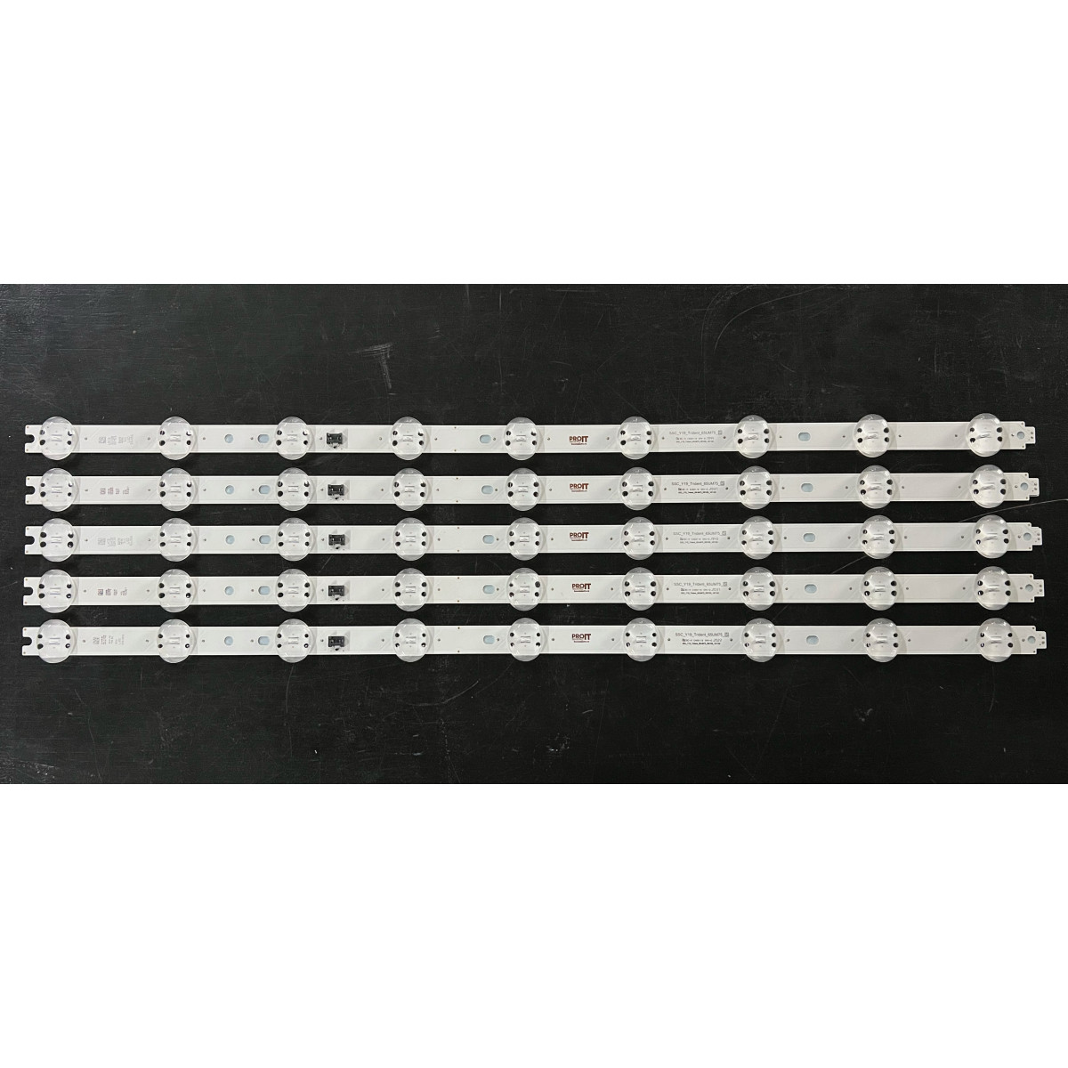 Комплект ленти LG 65" - 5 ленти x 9 LED - 6V - 725mm - SSC_Y19_Trident_65UM75_S