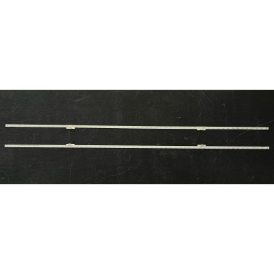 LED Backlight Strip Hisense 55" - 2 strips side x 56 LEDs (white) - 6V - 599mm - HE550S6U51-L1    JL.E55078414-003CS-R7N-M-HF