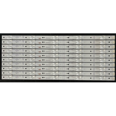 LED Backlight Strip other brands / Tesla 49" - 10 strips x 5 LEDs - 3V - 503mm - APT-LB17051