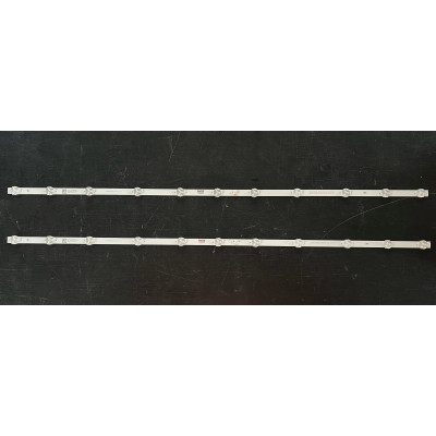 LED Backlight Strip other brands/Starlight 43" - 2 strips x 11 LEDs - 3V - 805mm - JL.D430B1330-002AS-M_V01 43S1 2X11