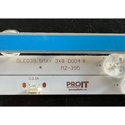 Комплект ленти универсални 40" - 3 ленти x 8 LED - 3V - 735mm - DLED39.5MXY 3X8 0004 M2-395