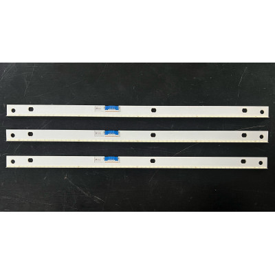 Samsung 75" TV LED háttérvilágítás készlet - 3 darab x 62 LED - 3V - 545mm - V8UN-750SM0-R1 - BN96-46025B