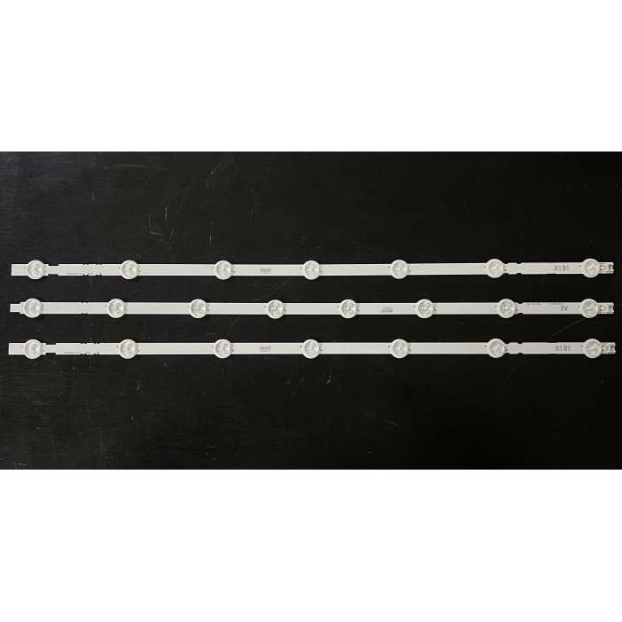 LED Backlight Strip LG 32" - 2 strips x 7 LEDs + 1 strip x 8 LEDs, 6916L-1105A + 6916L-1106A