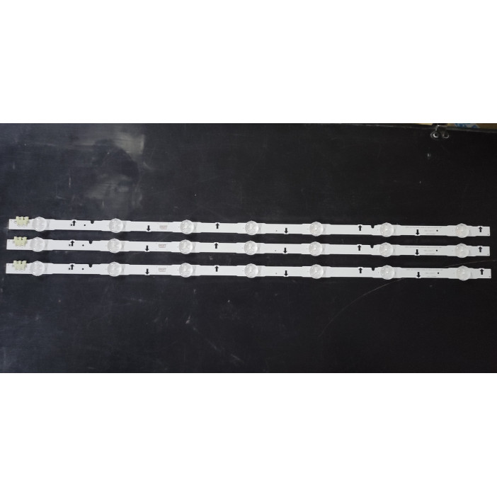 LED Backlight Strip Samsung 32" - 3 strips x 7 LEDs, 3v, 650mm