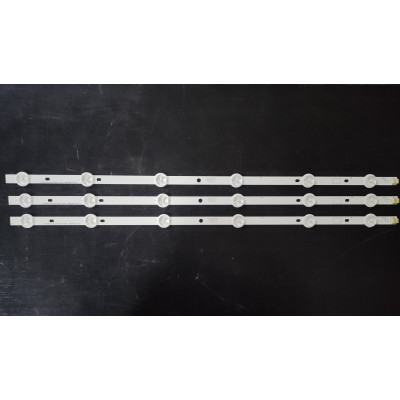 LED Backlight Strip Toshiba 29" - 3 strips x 6 LEDs, 3V, 565mm, SVT290A05_P1300_6LED