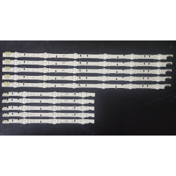 LED Backlight Strip Samsung 40" - 5 strips x (6+3) LEDs, 10 pieces