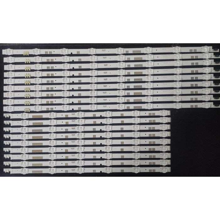 Set barete LED Samsung 55" - 9 barete x (8+6) led, 18 buc - V5DR-550SCA-R0 - V5DR-550SCB-R0