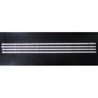 LED Backlight Strip other brands 50" - 4 strips x 9 LEDs - 6V - 962mm - CX50D09-ZC23AG-05 - CX50D09-ZC56AG-01