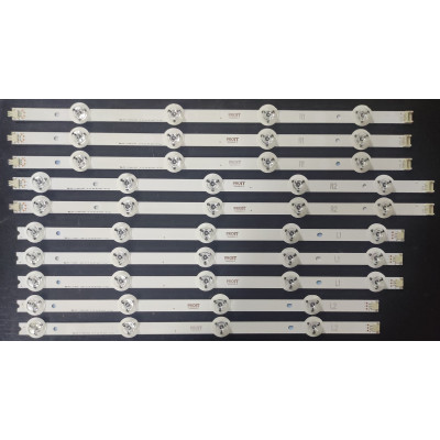 LED Backlight Strip LG 42" - 10 strips - 3R1+3L1+2R2+2L2, 3V, 820mm - 42" V14 Slim DRT Rev0.6