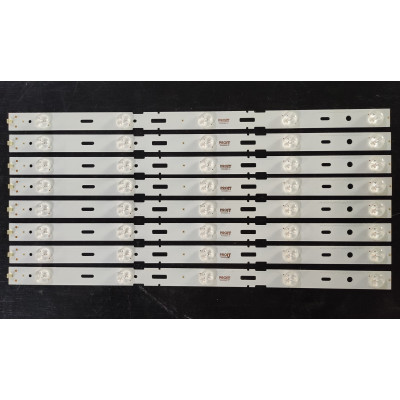 LED Backlight Strip Grundig 40" - 8 strips x 5 LEDs - 3V - 430mm - 2013ARC40_3228N1_5_REV1.1