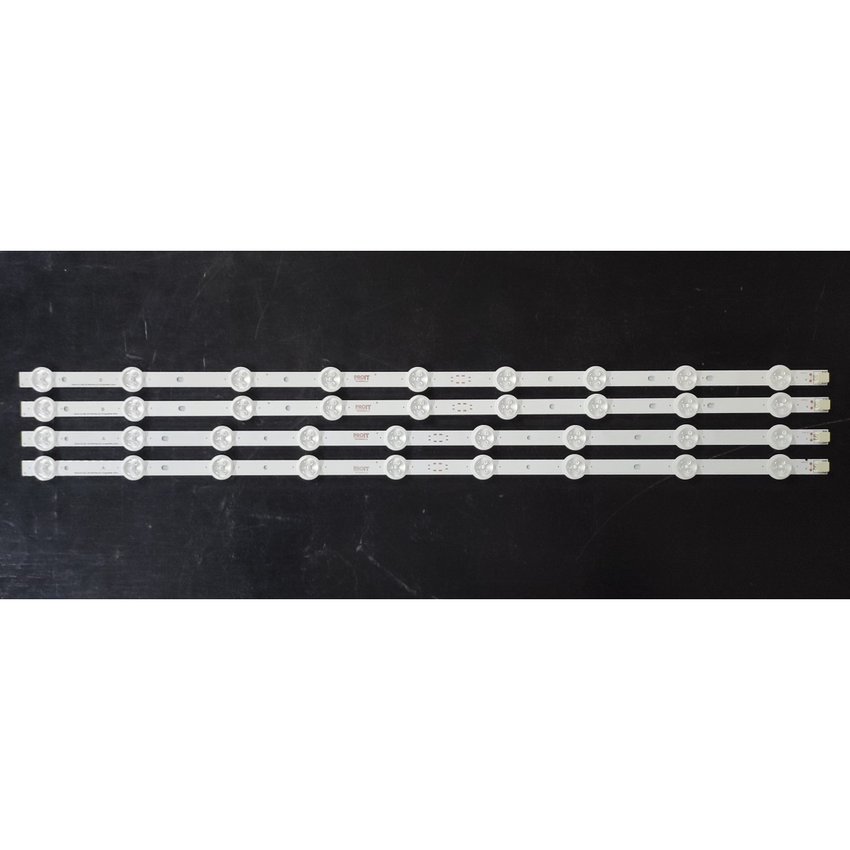 LED Backlight Strip LG 32" - 4 strips x 9 LEDs, 3V - 2A + 2B - 6916L-0881A, 6916L-0923A