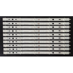 LED Backlight Strip Sony 40" - 10 strips x 5 LEDs - 2013SONY40A + 2013SONY40B