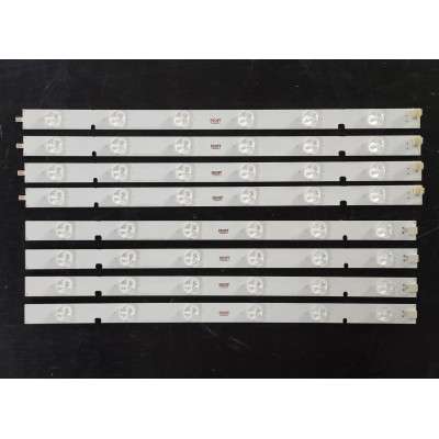 LED Backlight Strip Toshiba 39" 40" - 8 strips x 6 LEDs, 3V, 805mm, (4 strips L + R)
