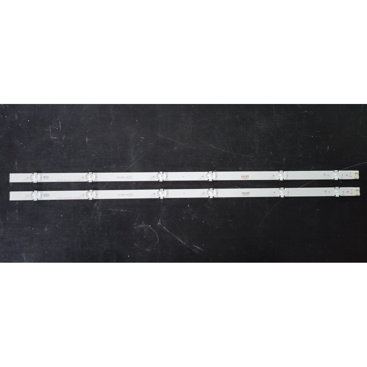 LED Backlight Strip LG 32" - 2 strips x 6 LEDs - 3V - 615mm - 32LH60_HD