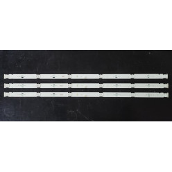 LED Backlight Strip Sony 40" - 3 strips x 6 LEDs - 3V - 710mm -  SS_2015SONY_TPZ40_FCOM_A06_REV1.0_151014