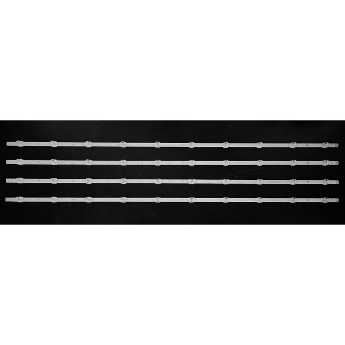 Hisense 55" TV LED háttérvilágítás készlet - 4 darab x 10 LED - 3V - 1056mm - JL.D550A1330-003BS-M_V01 - HD550Y1U62-T0L2